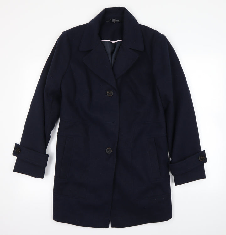 Bonmarché Womens Blue Jacket Coat Size 12