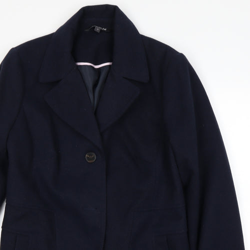 Bonmarché Womens Blue   Jacket Coat Size 12
