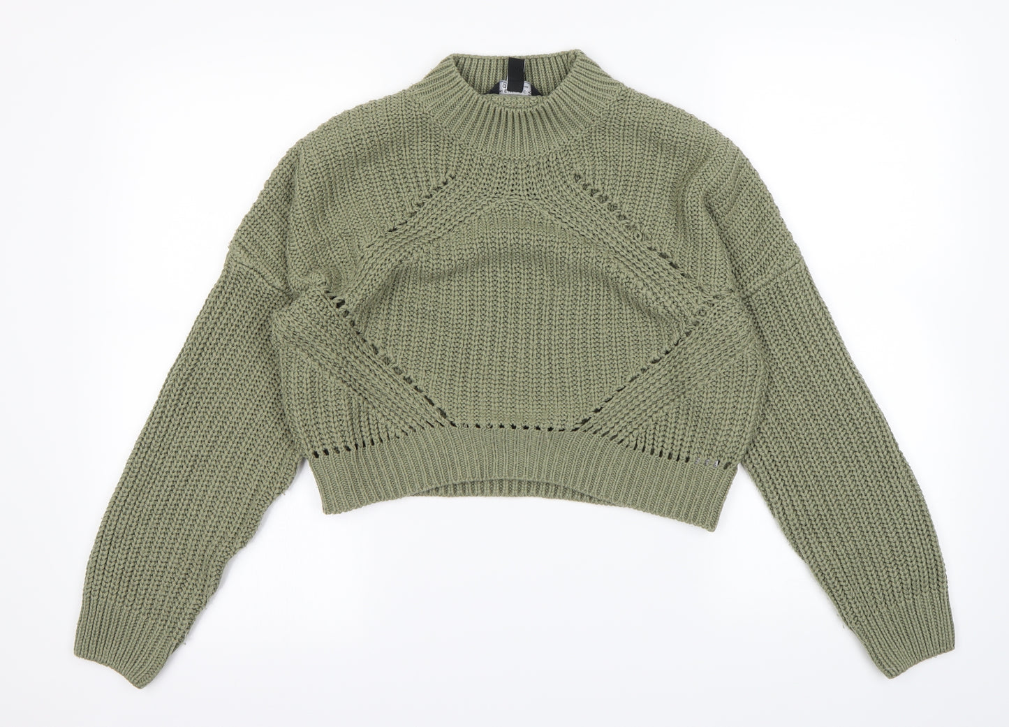 New Look Girls Green   Pullover Jumper Size 14-15 Years