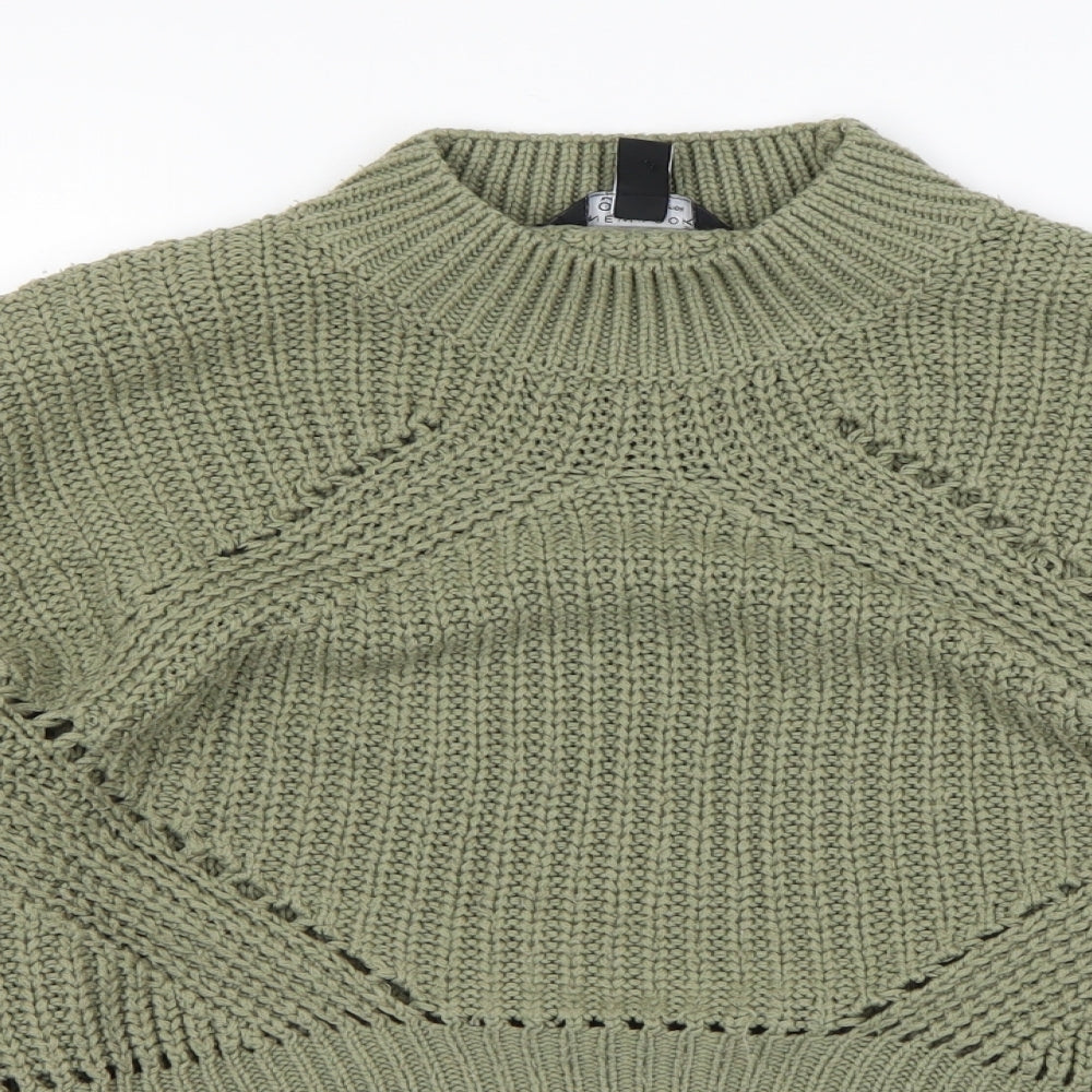 New Look Girls Green   Pullover Jumper Size 14-15 Years