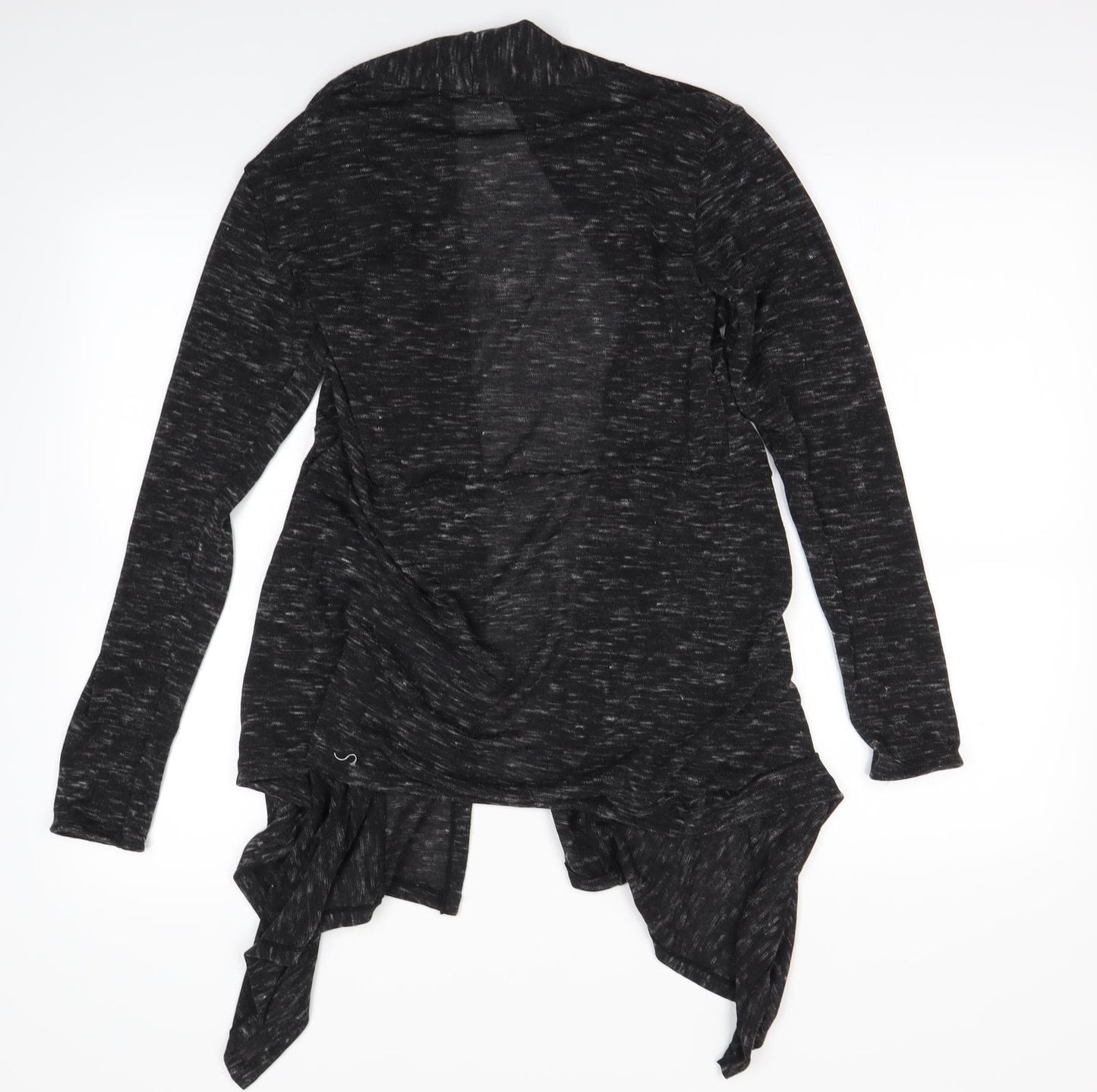 H&M Girls Black Houndstooth  Cardigan Jumper Size 12-13 Years
