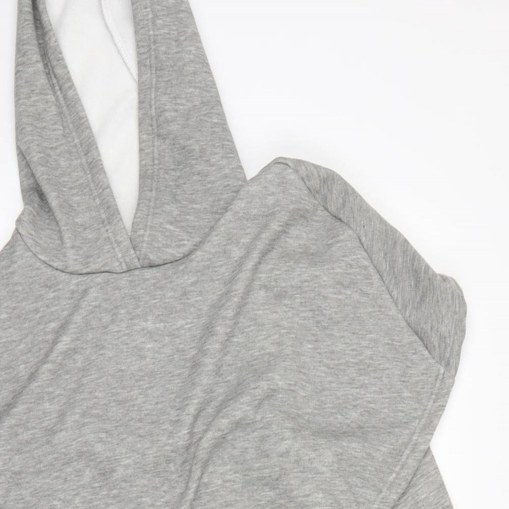 Preworn Womens Grey   Pullover Hoodie Size 2XL