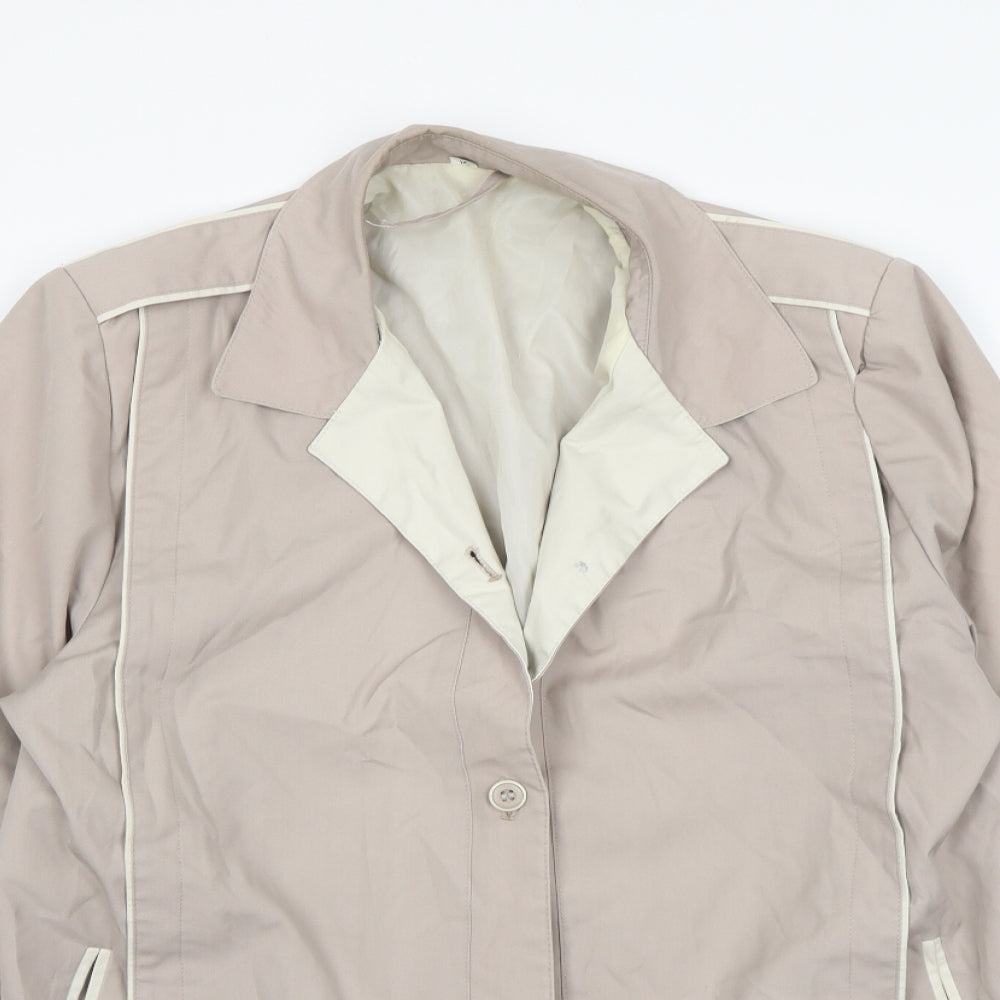 Preworn Womens Pink   Jacket Coat Size 14