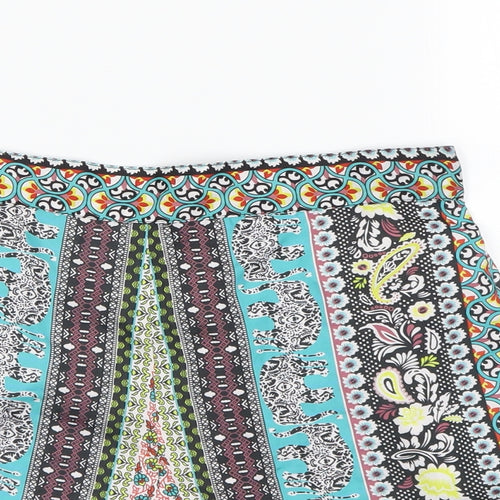Boohoo Womens Multicoloured   Mom Shorts Size 6