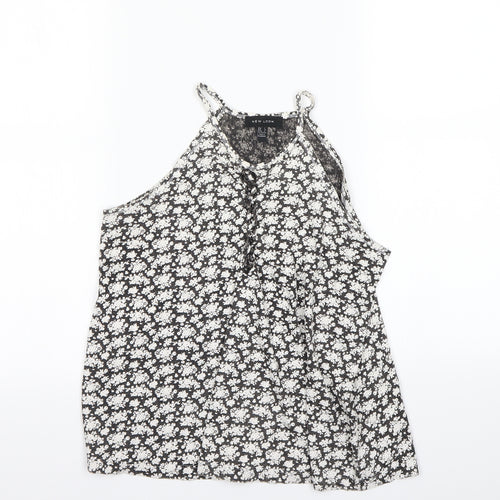 New Look Womens Multicoloured Floral  Basic Tank Size 8
