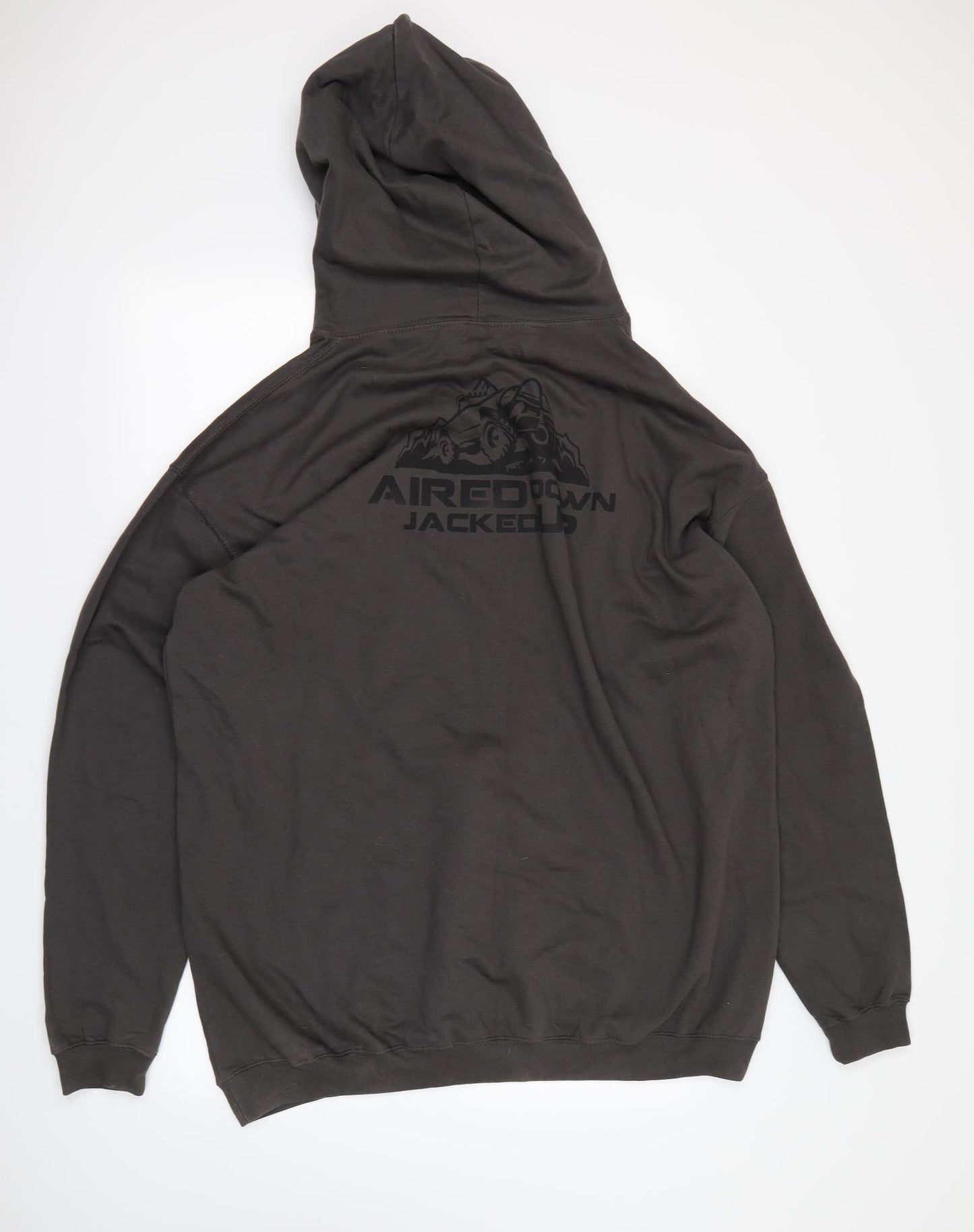 Preworn Mens Grey   Pullover Hoodie Size 3XL