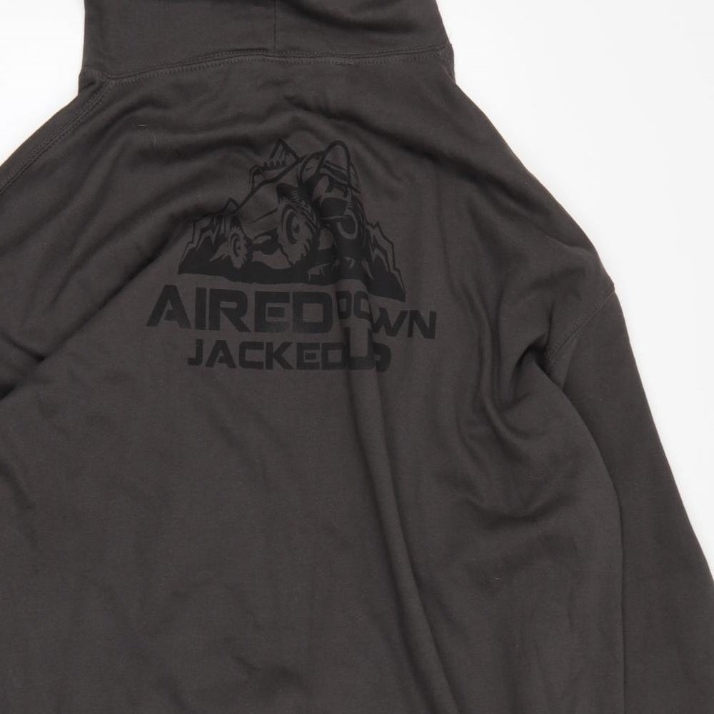 Preworn Mens Grey   Pullover Hoodie Size 3XL