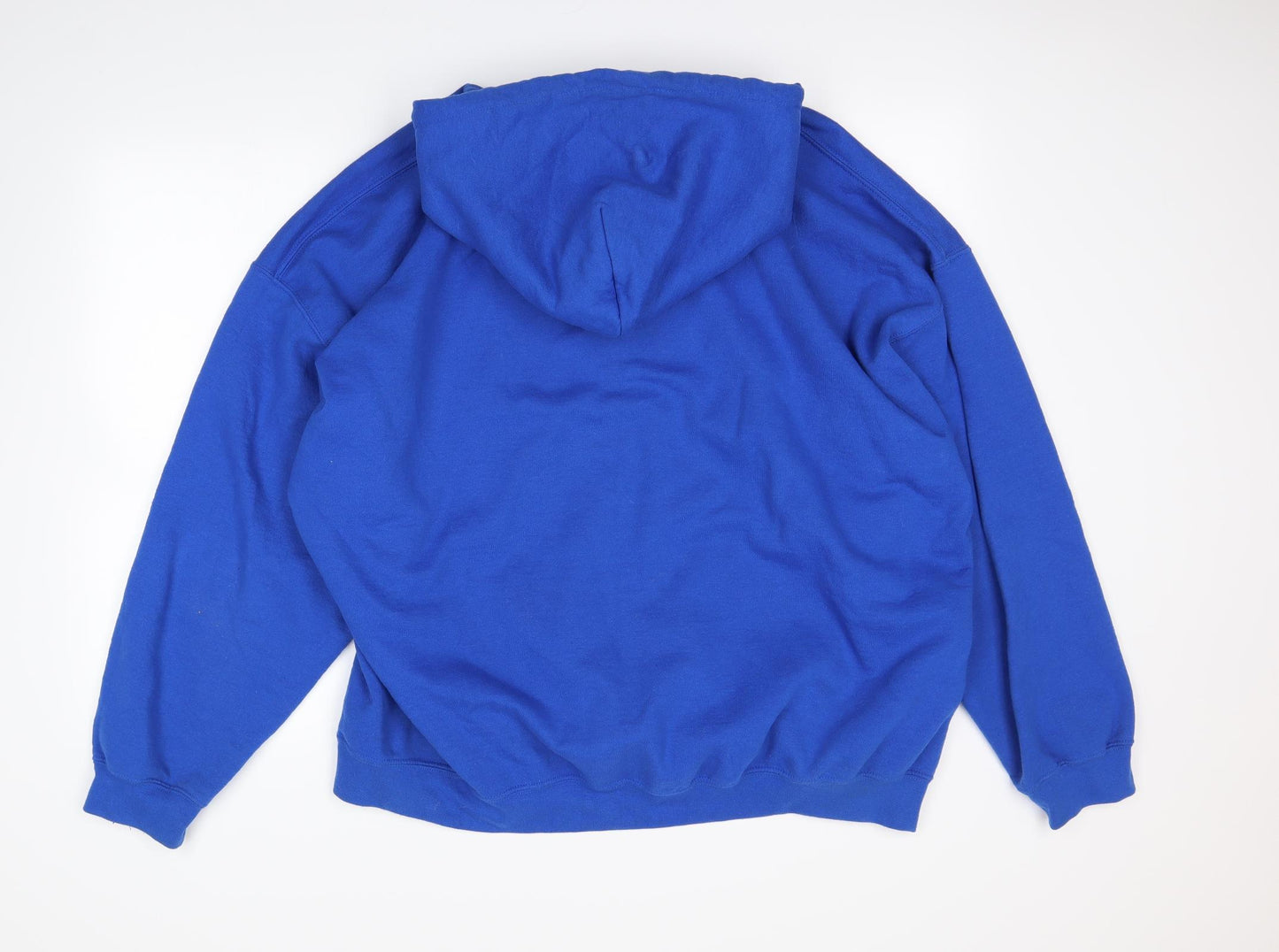 Gildan Mens Blue   Pullover Hoodie Size 3XL