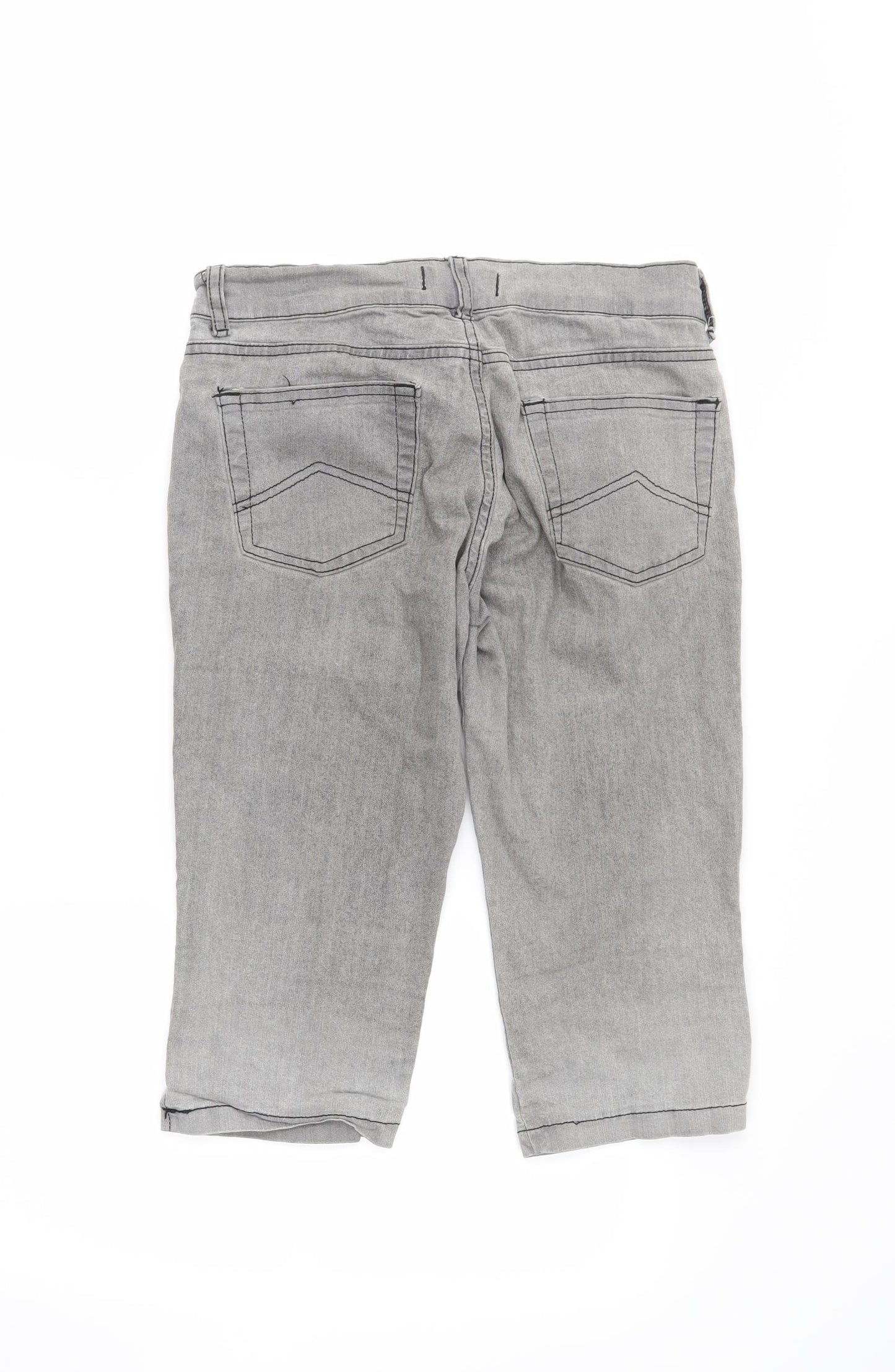 Denim Womens Grey   Bermuda Shorts Size 10