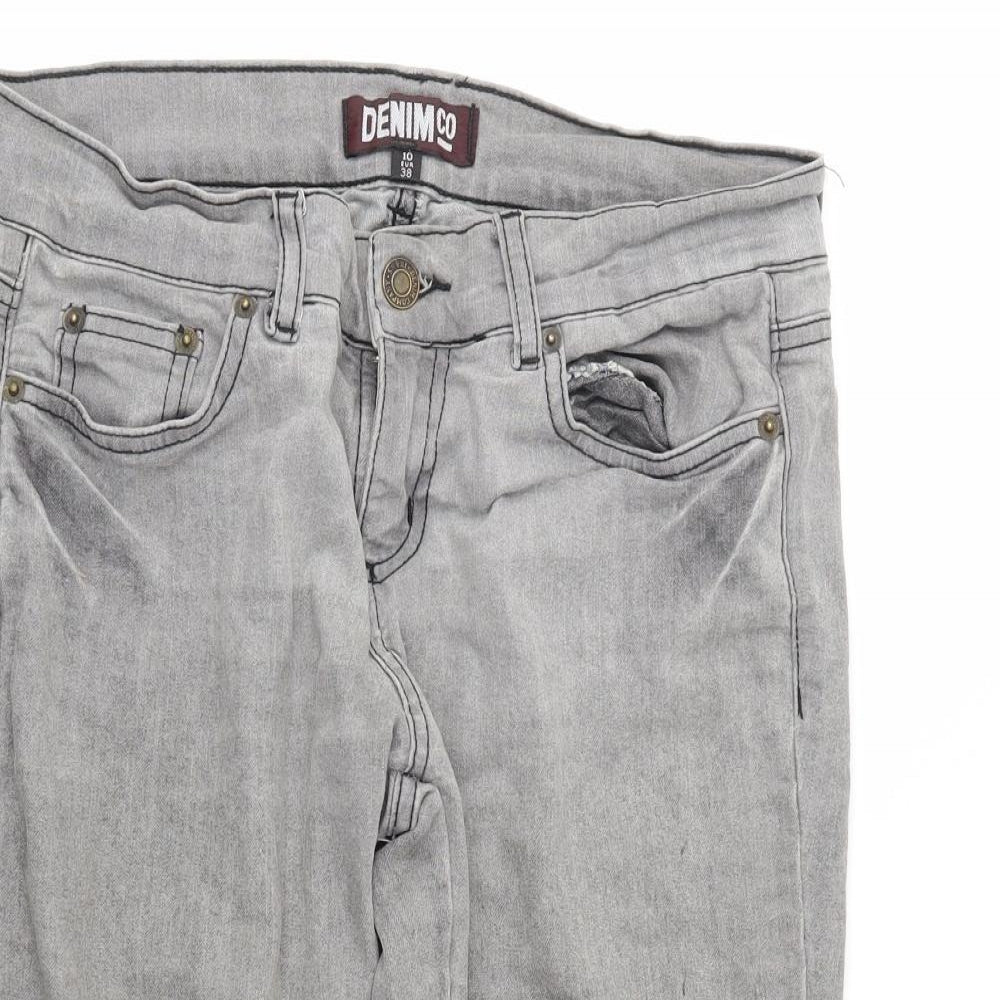 Denim Womens Grey   Bermuda Shorts Size 10