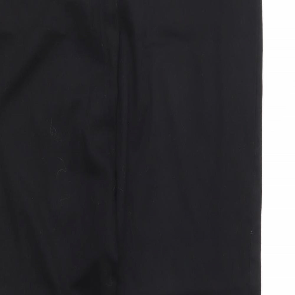 F&F Womens Black   Trousers  Size 12 L26 in