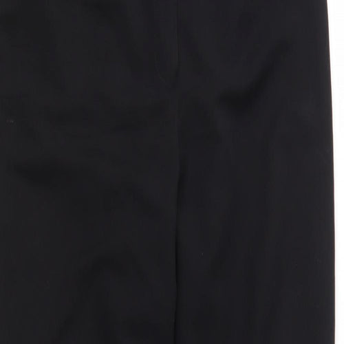 Preworn Womens Black   Trousers  Size 12 L31 in