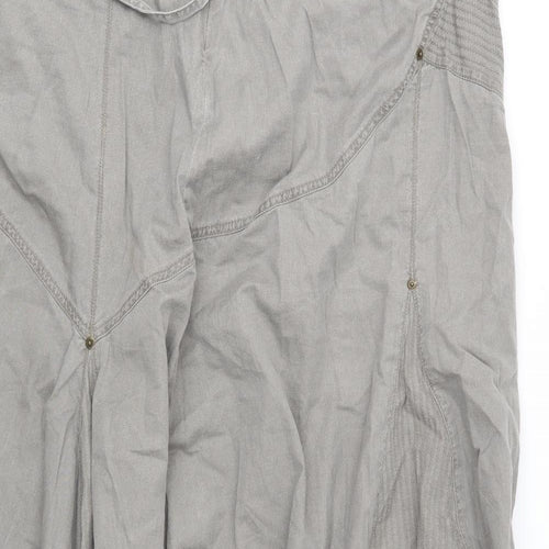 George Womens Grey   Swing Skirt Size 14