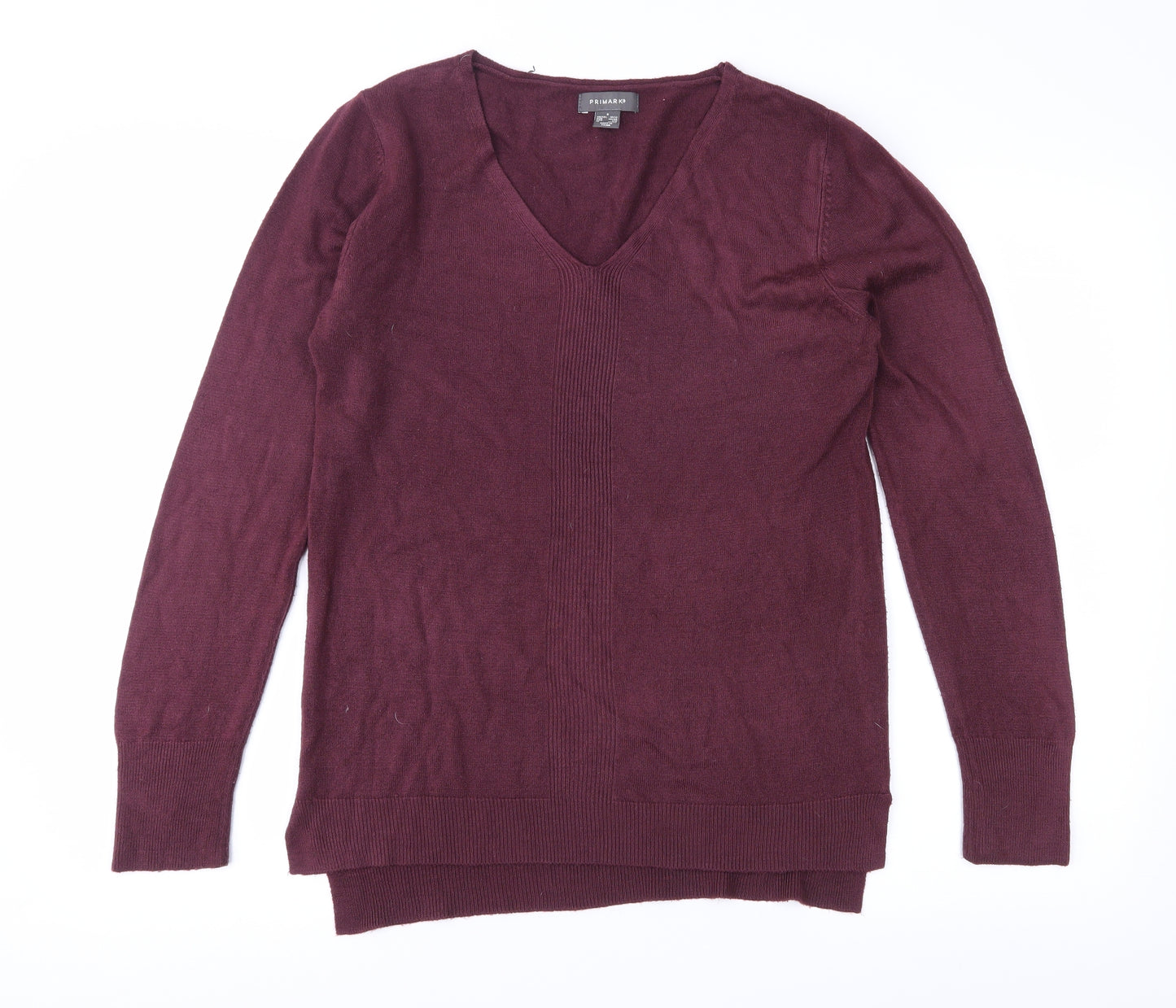 Primark Womens Purple   Pullover Jumper Size S