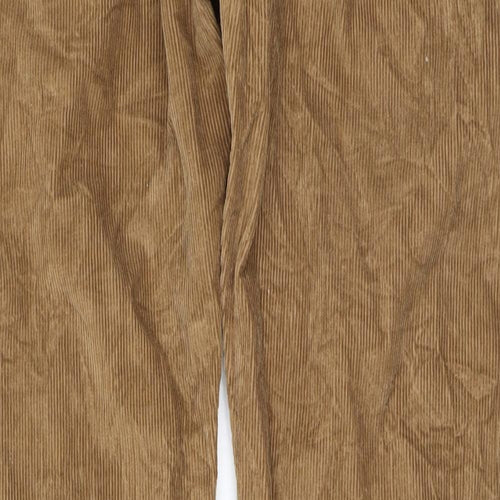 Farah Womens Brown  Corduroy Trousers  Size 34 in L34 in