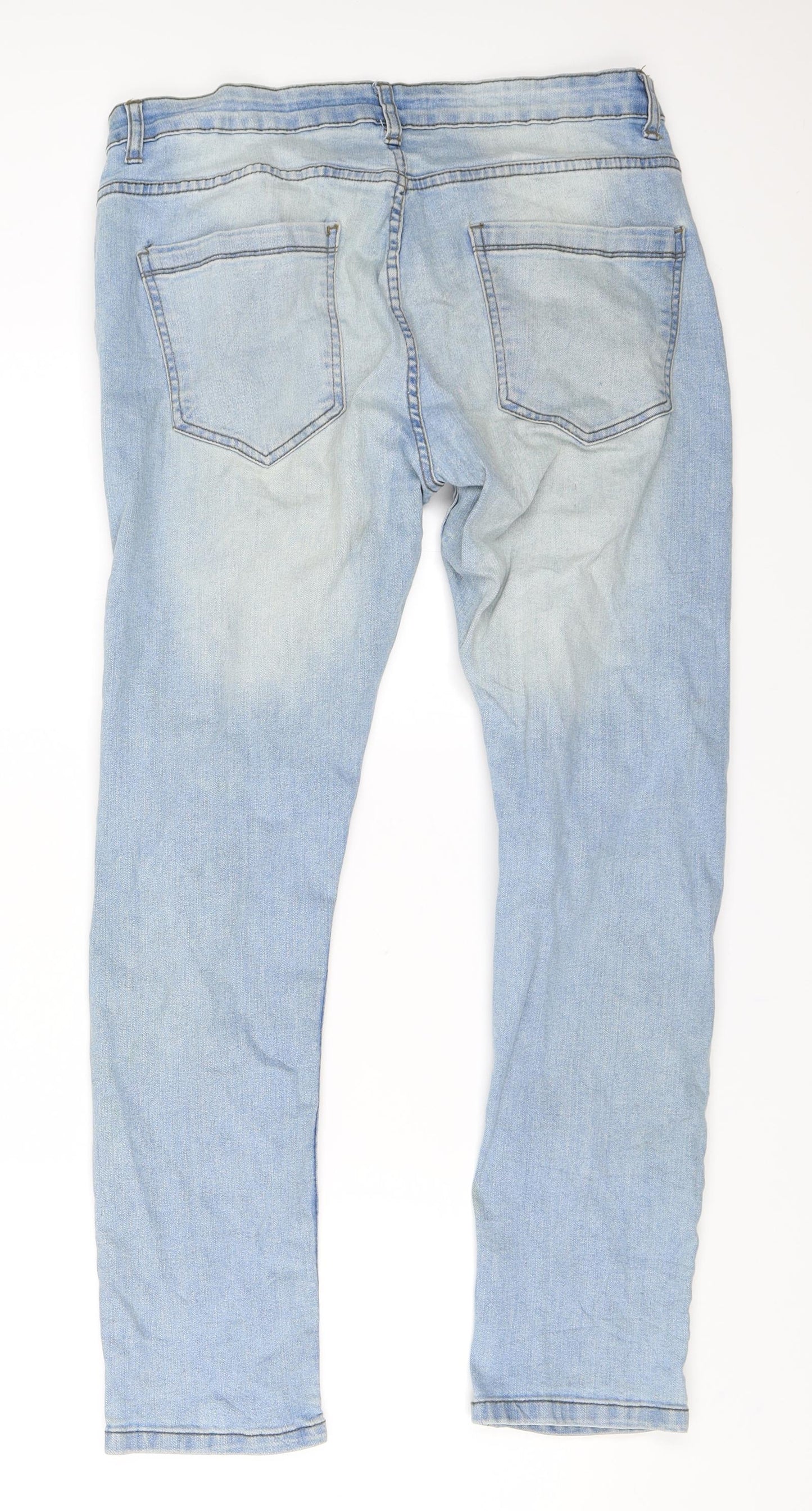 Primark Mens Blue   Skinny Jeans Size 32 in L32 in