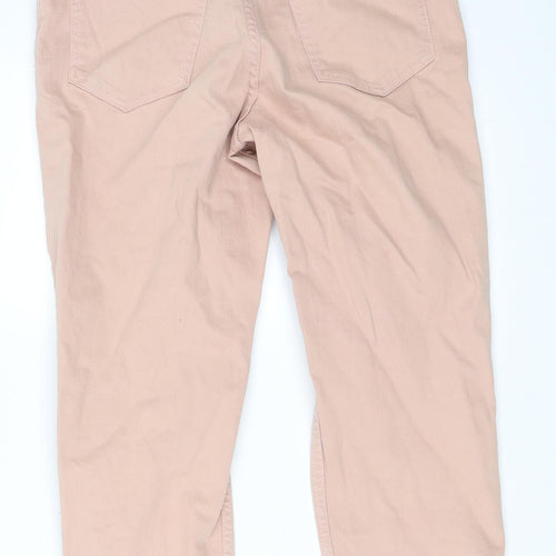 Marks and Spencer Womens Pink   Cropped Jeans Size 30 in L23 in