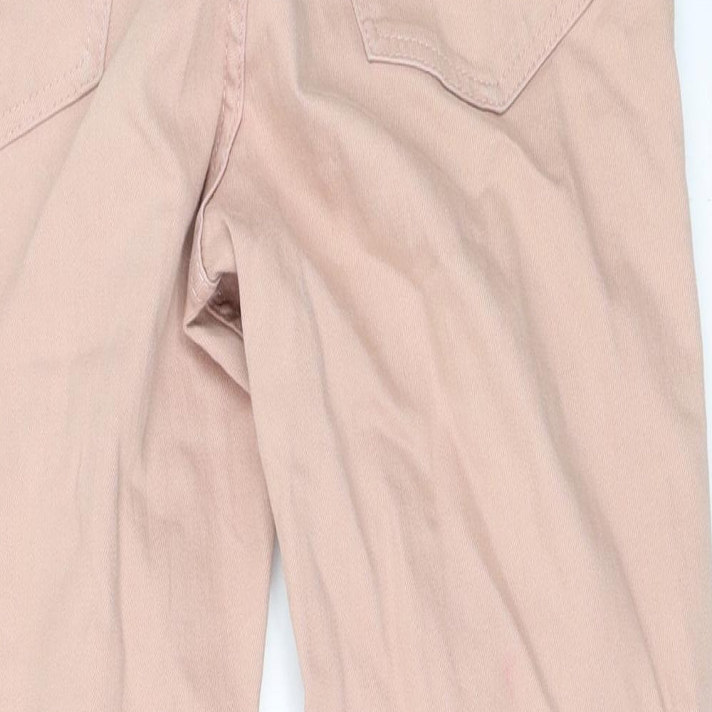 Marks and Spencer Womens Pink   Cropped Jeans Size 30 in L23 in