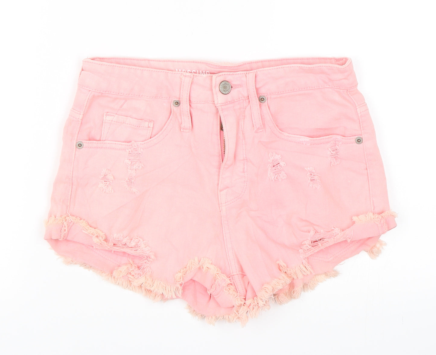 Preworn Womens Pink   Hot Pants Shorts Size 26 in