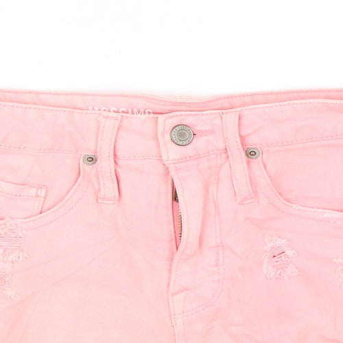 Preworn Womens Pink   Hot Pants Shorts Size 26 in