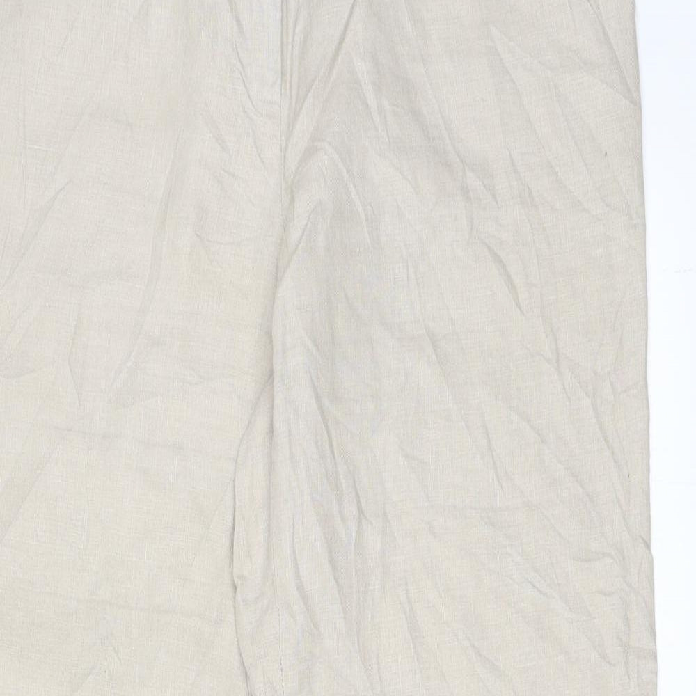 Planet Womens Beige   Trousers  Size 8 L31 in