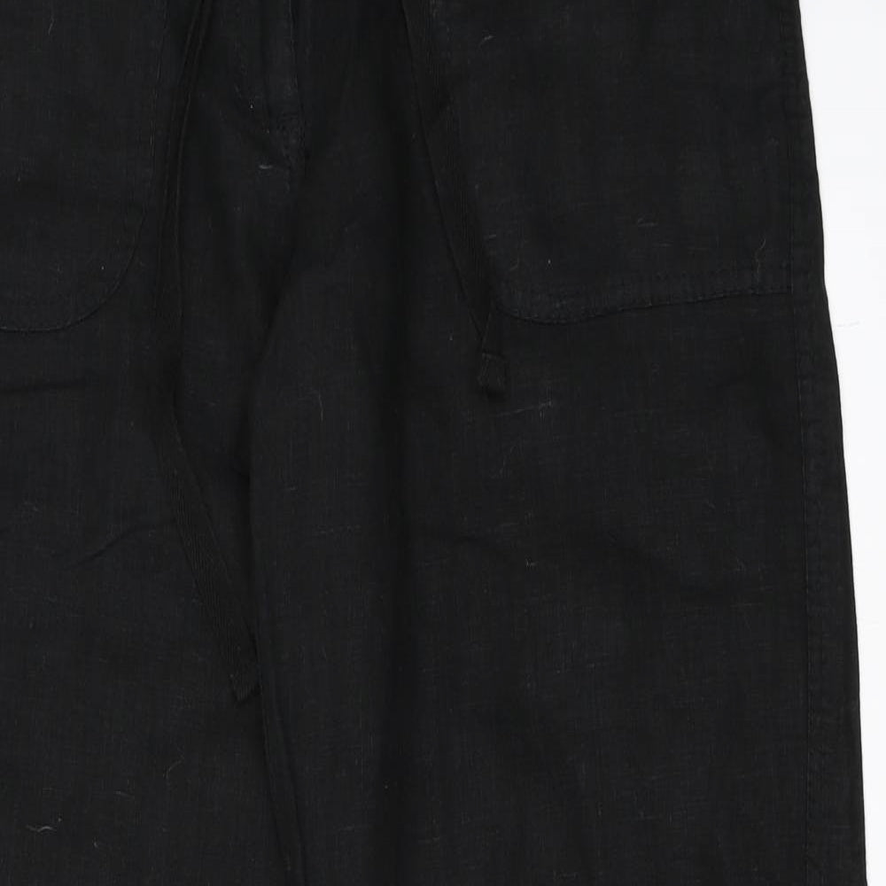 Primark Womens Black   Trousers  Size 12 L32 in