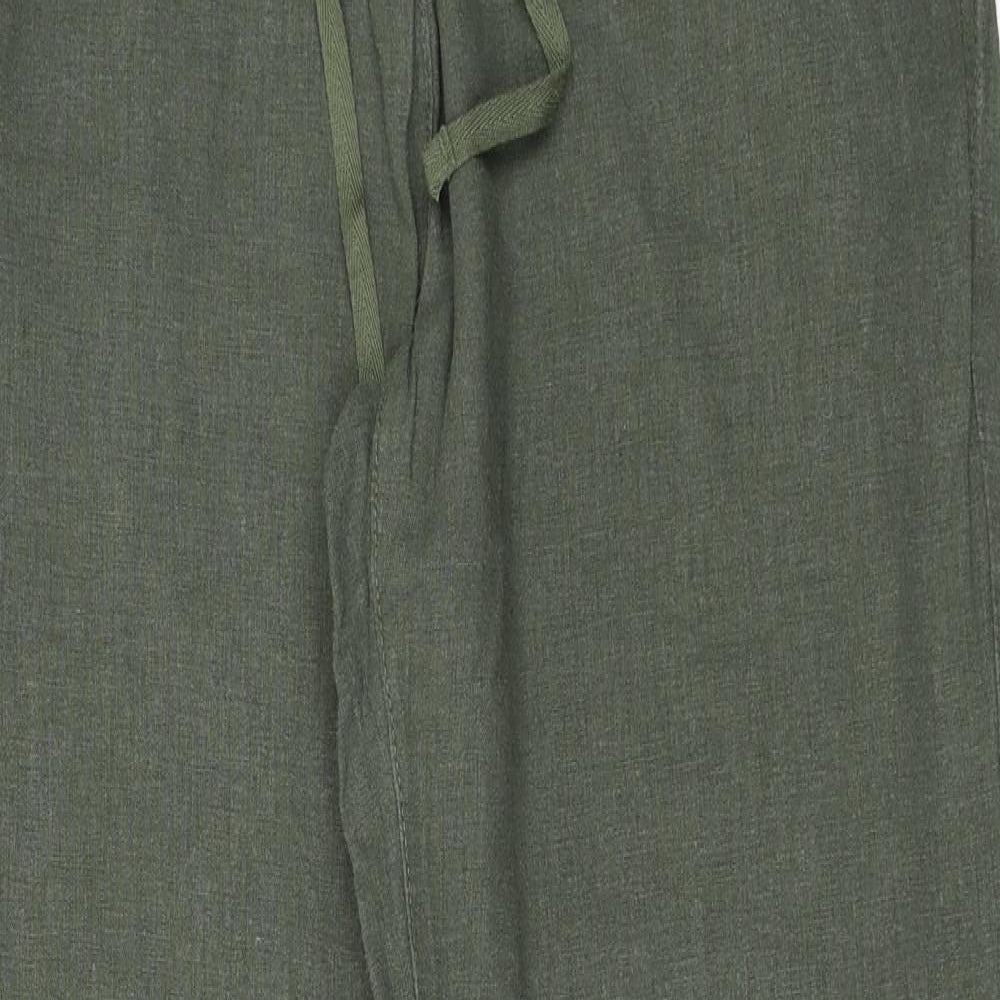 NEXT Womens Green   Trousers  Size 12 L31 in