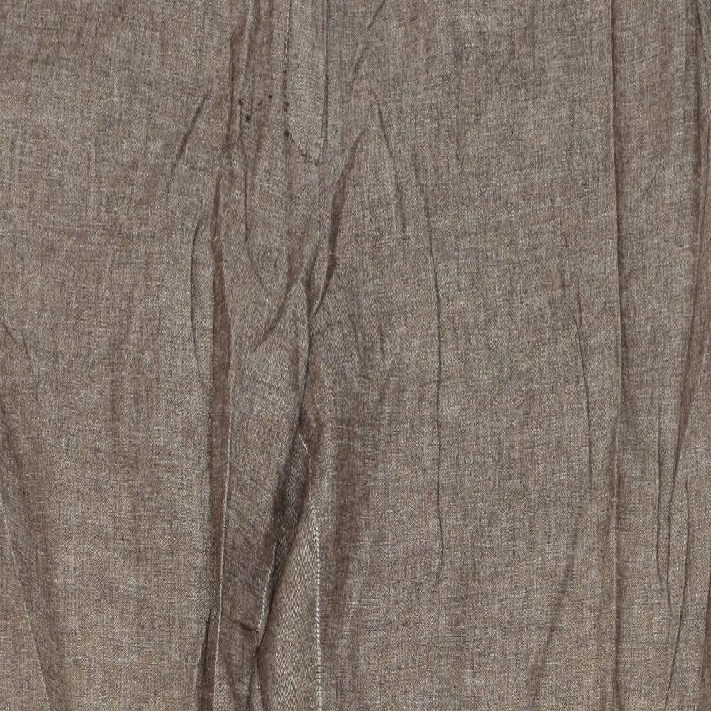 AMARANTO Womens Brown   Trousers  Size 18 L33 in