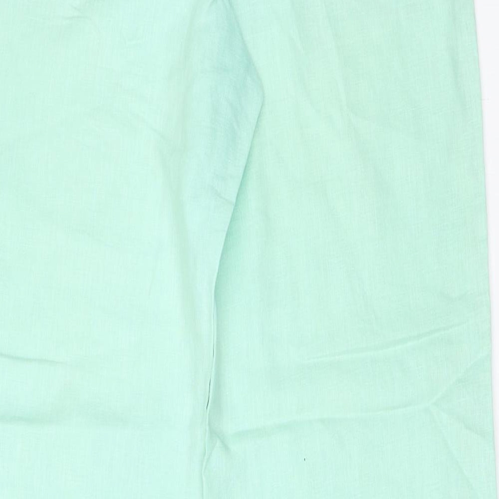 Primark Womens Green   Trousers  Size 10 L31 in