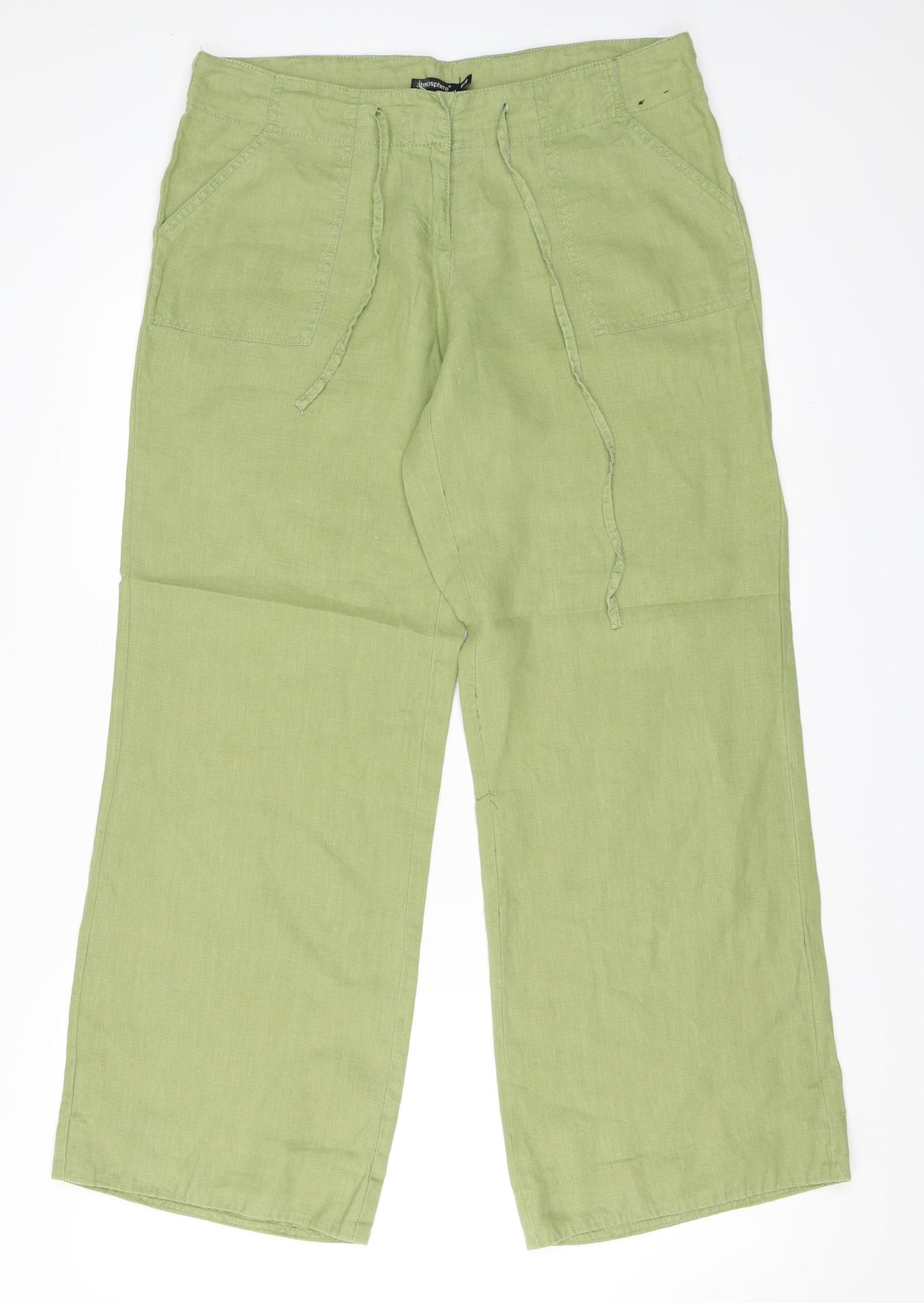 Primark Womens Green   Trousers  Size 10 L29 in