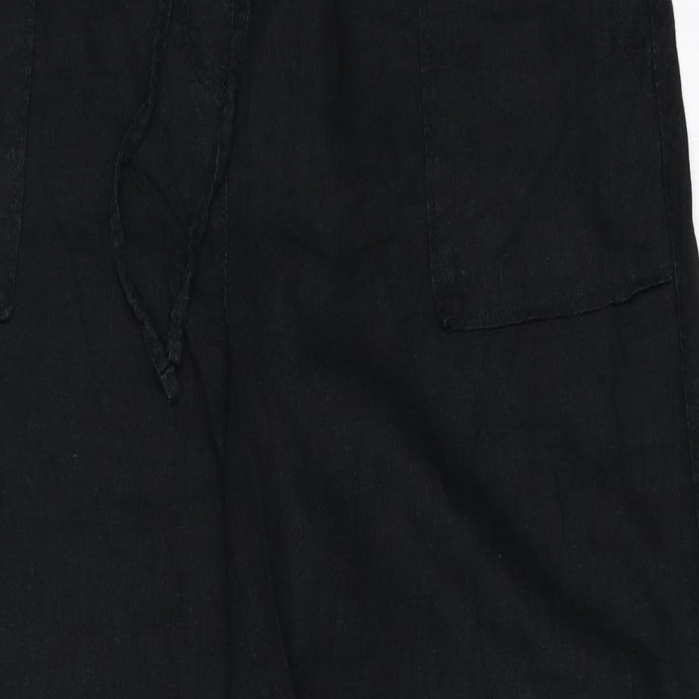 Marks and Spencer Womens Black   Trousers  Size 16 L31 in