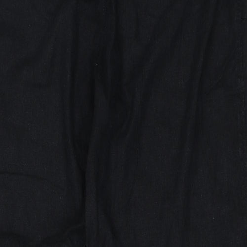 Marks and Spencer Womens Black   Trousers  Size 16 L31 in