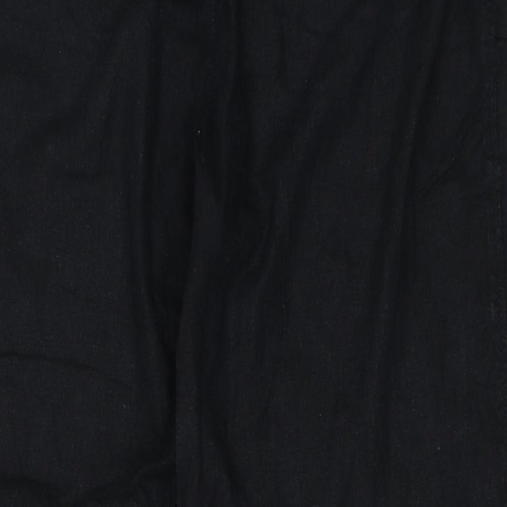 Marks and Spencer Womens Black   Trousers  Size 16 L31 in