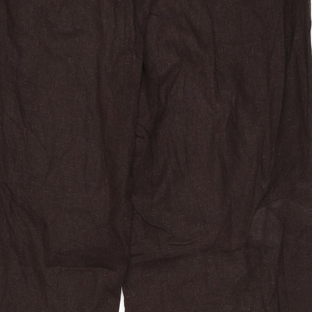 F&F Womens Brown   Trousers  Size 18 L30 in