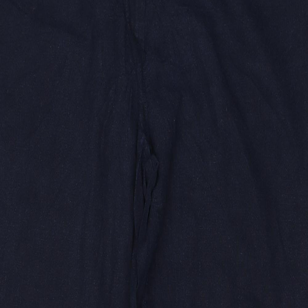 Marks and Spencer Womens Blue   Trousers  Size 16 L29 in
