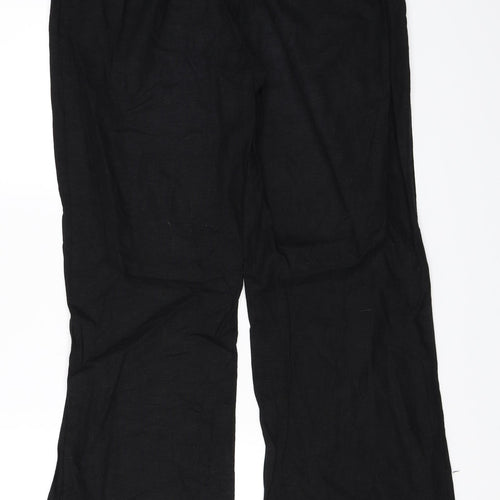 Marks and Spencer Womens Black   Trousers  Size 12 L33 in