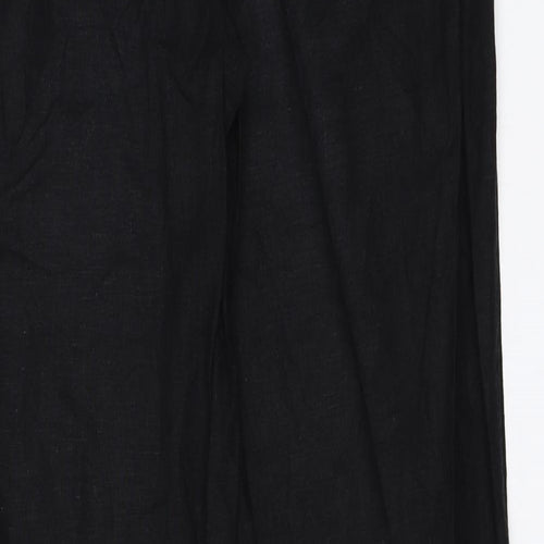 Marks and Spencer Womens Black   Trousers  Size 12 L33 in