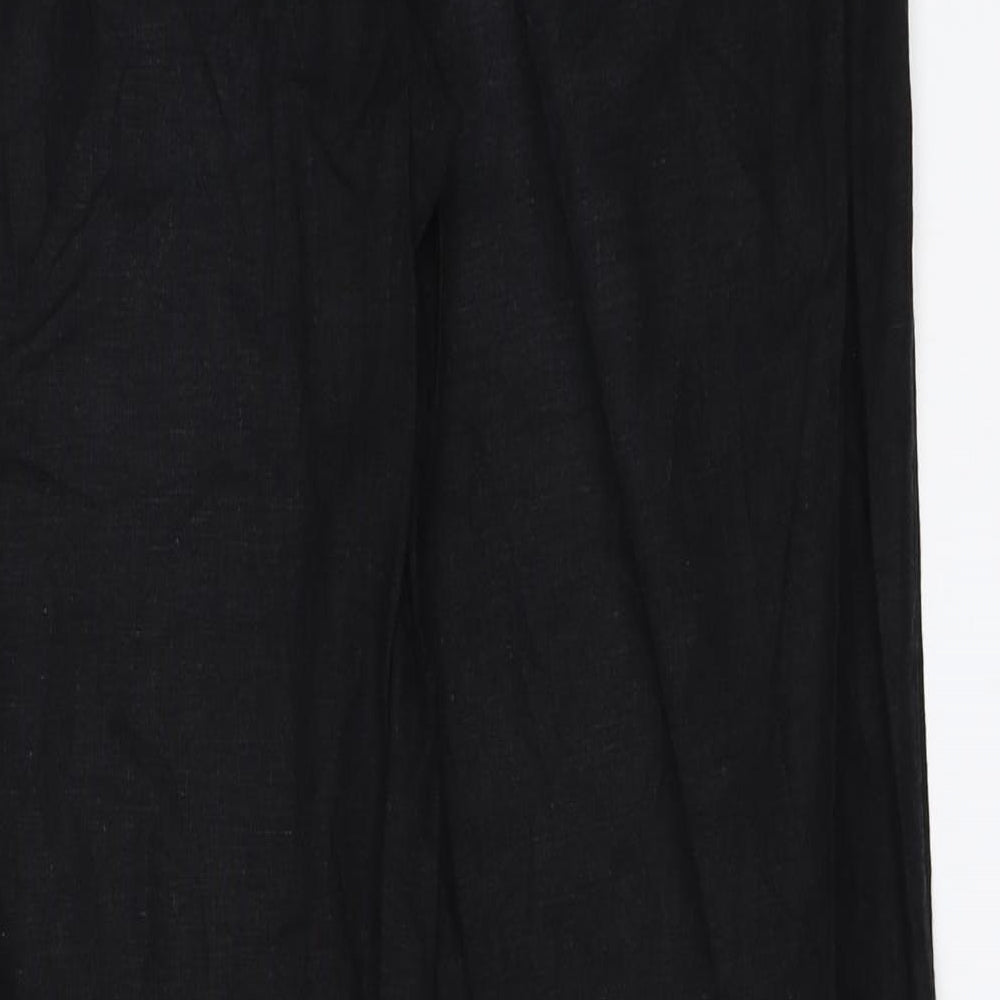 Marks and Spencer Womens Black   Trousers  Size 12 L33 in