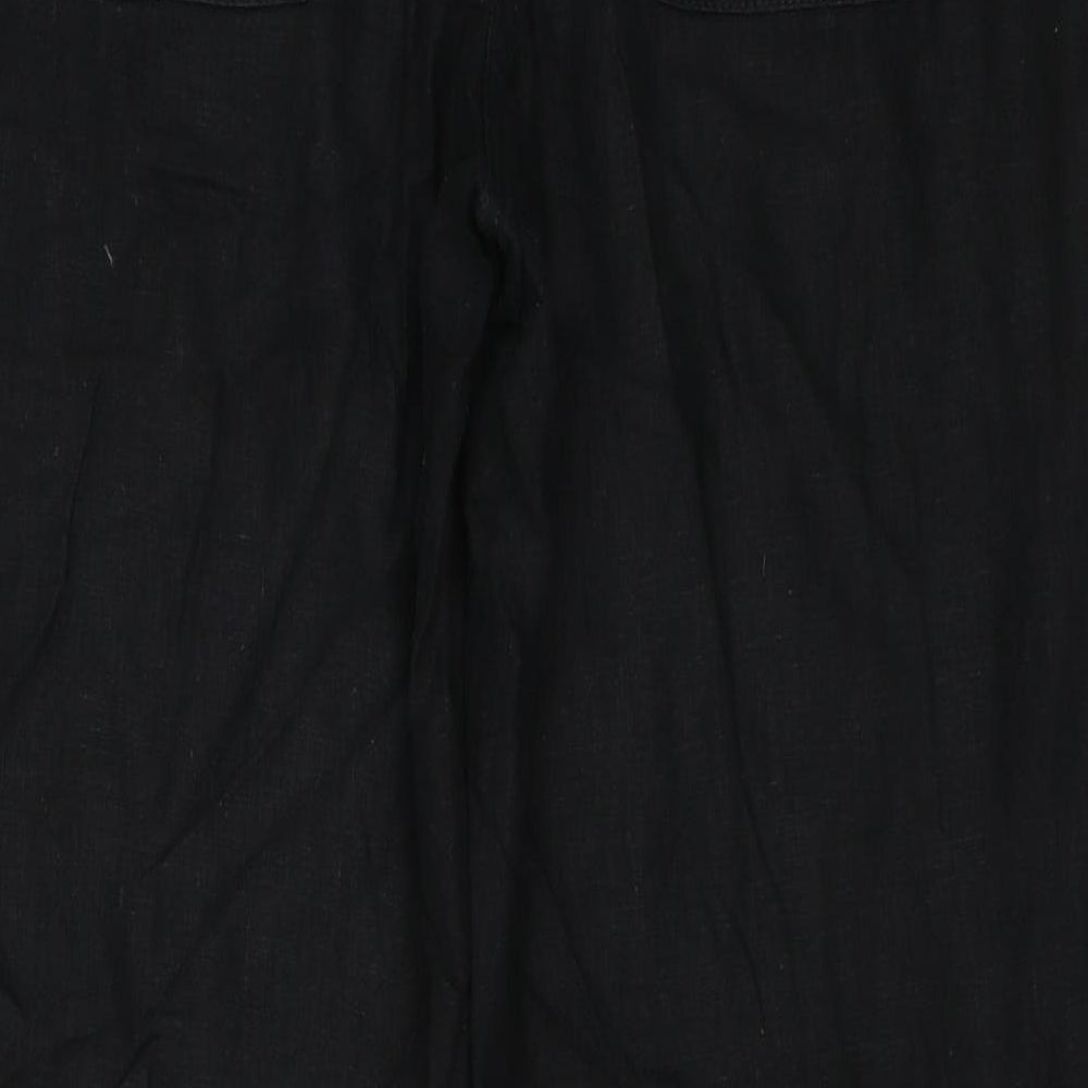 NEXT Womens Black   Trousers  Size 14 L29 in