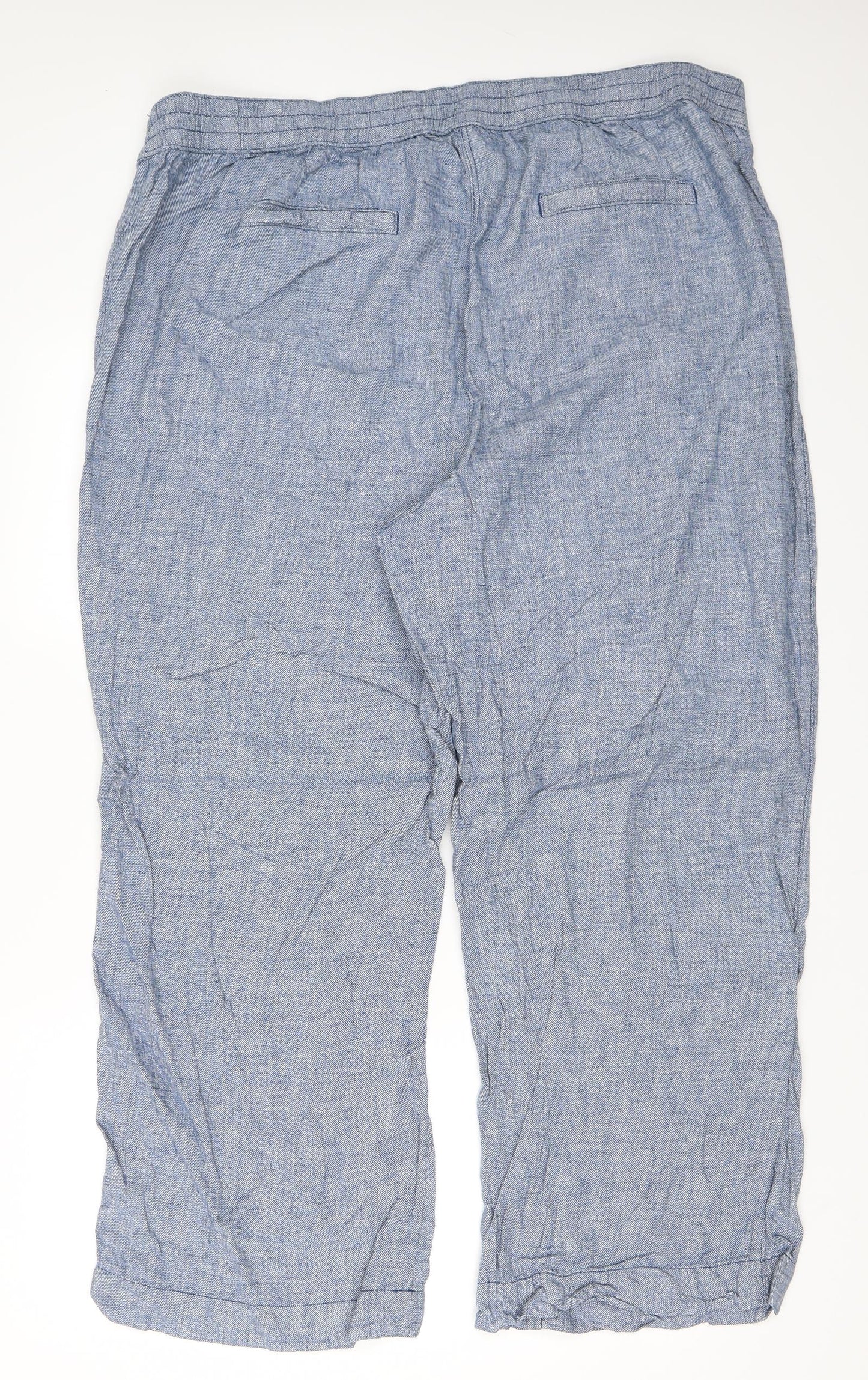 George Womens Blue   Trousers  Size 22 L27 in