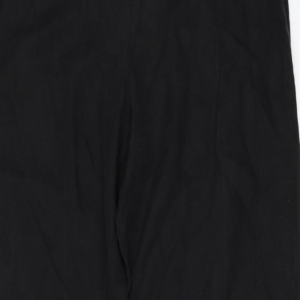 Planet Womens Black   Trousers  Size 14 L32 in