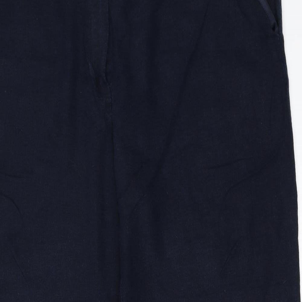Marks and Spencer Womens Blue   Trousers  Size 18 L29 in