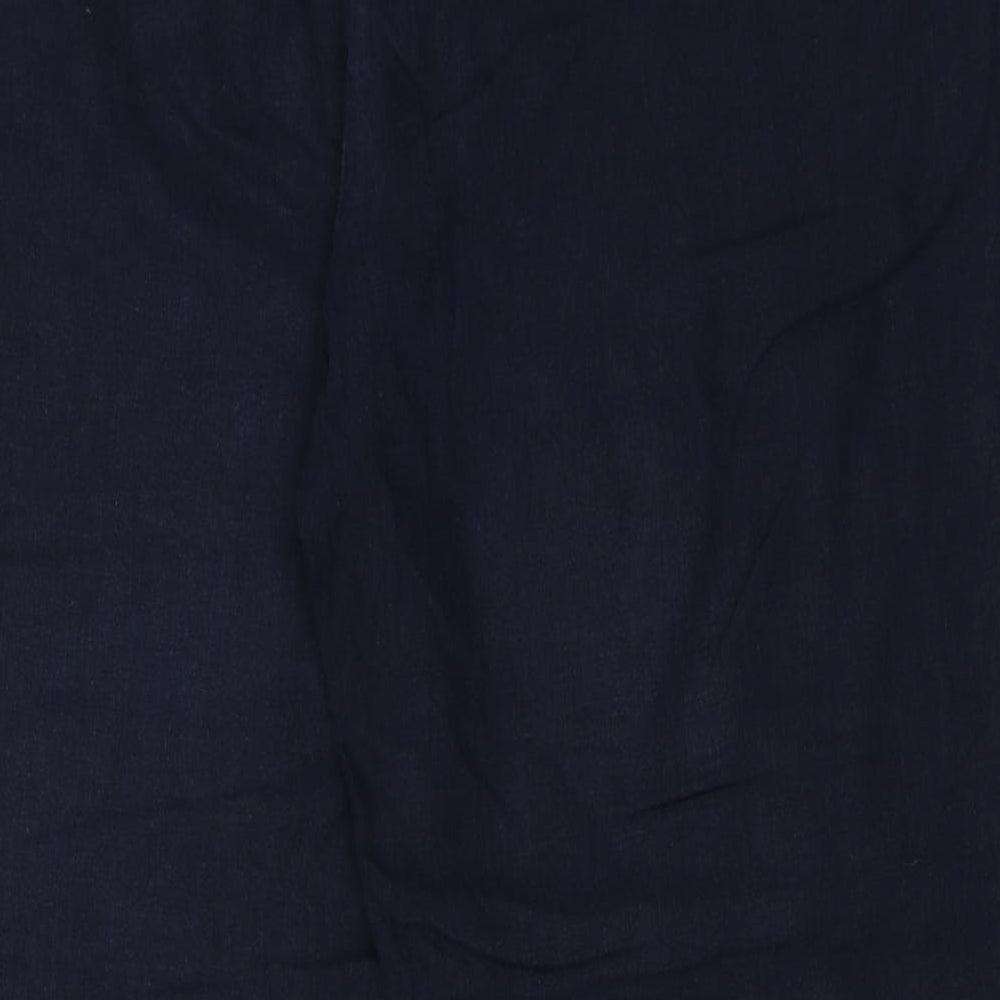 Marks and Spencer Womens Blue   Trousers  Size 18 L29 in