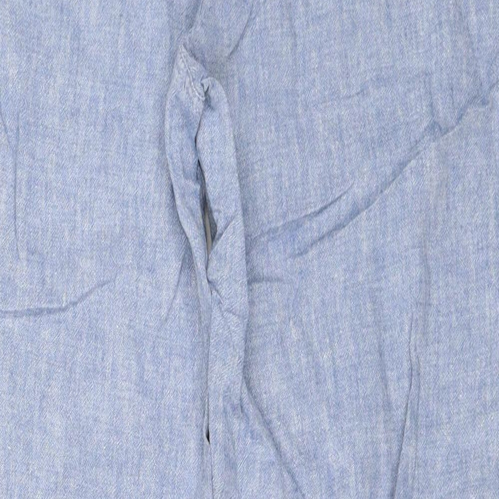 F&F Womens Blue   Trousers  Size 14 L30 in