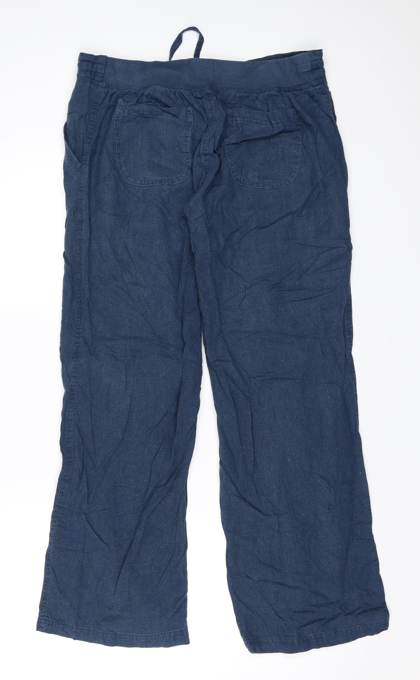 Indigo Roc Womens Blue   Trousers  Size 12 L29 in