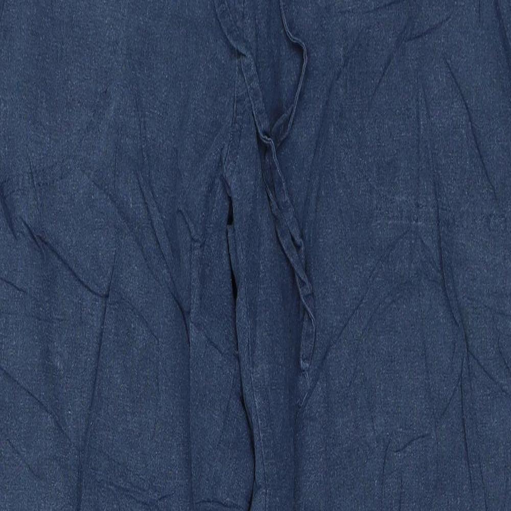 Indigo Roc Womens Blue   Trousers  Size 12 L29 in