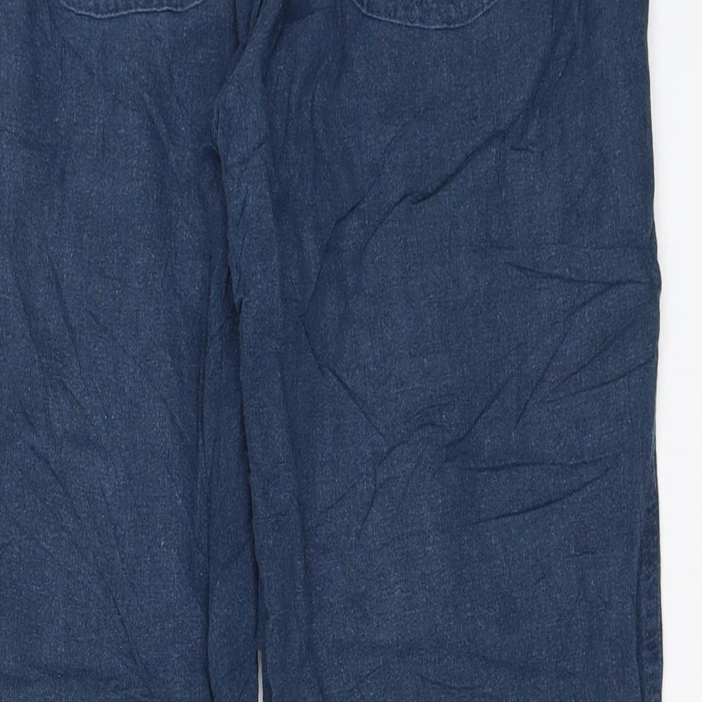 Indigo Roc Womens Blue   Trousers  Size 12 L29 in