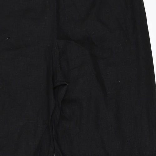 Wallis Womens Black   Trousers  Size 16 L22 in