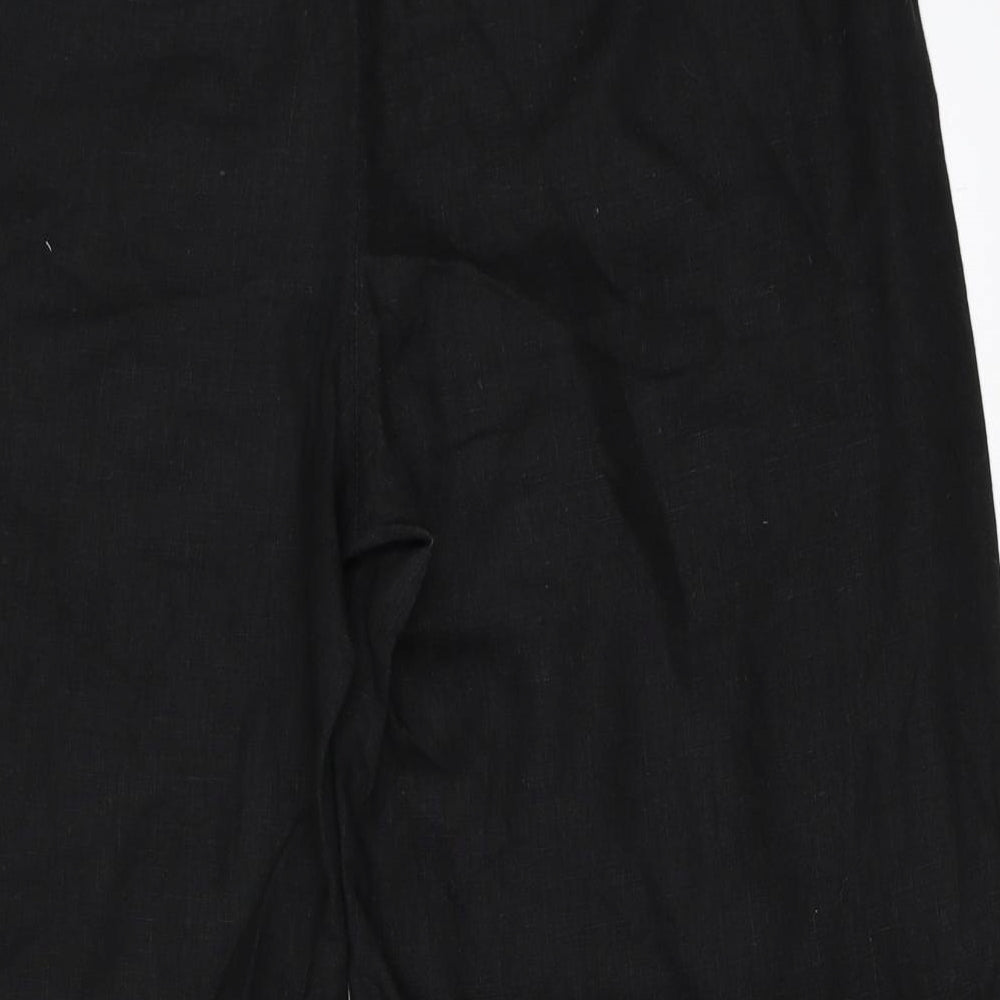 Wallis Womens Black   Trousers  Size 16 L22 in