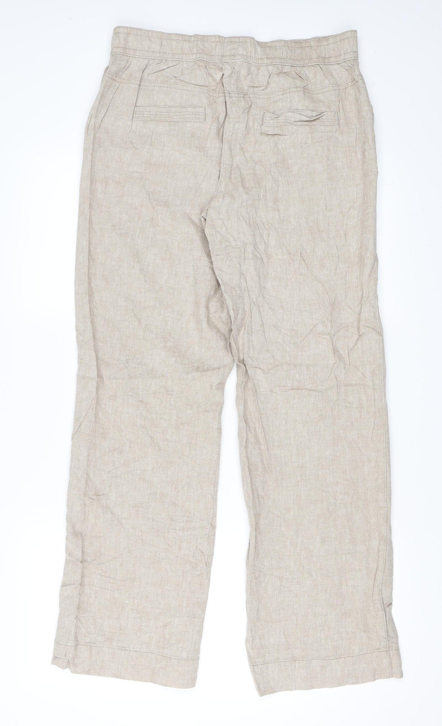 George Womens Beige   Trousers  Size 10 L30 in